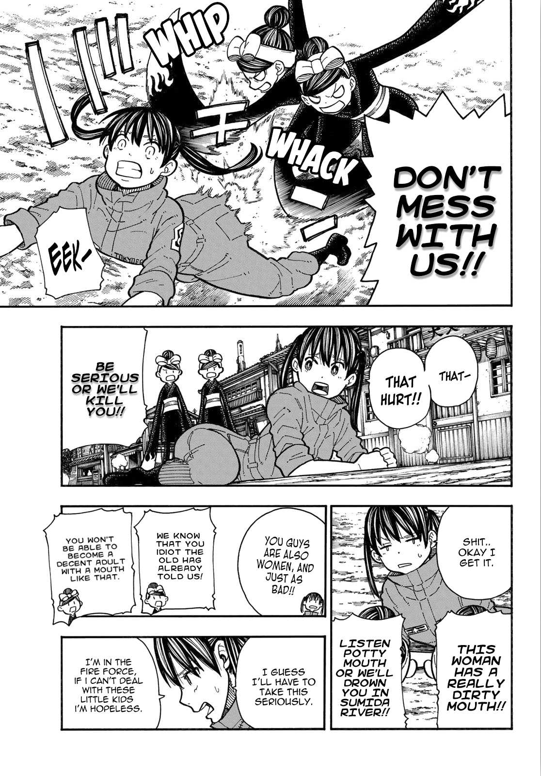 Enen no Shouboutai Chapter 169 page 17 - Chapter 169: Discipline