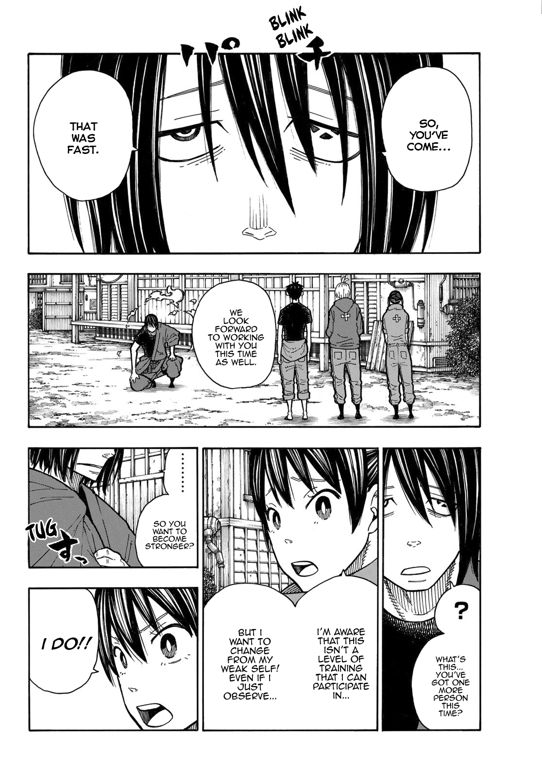 Enen no Shouboutai Chapter 169 page 4 - Chapter 169: Discipline