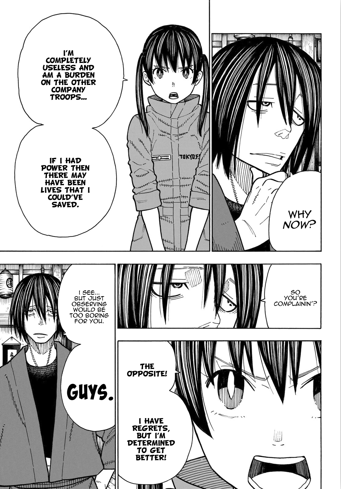 Enen no Shouboutai Chapter 169 page 5 - Chapter 169: Discipline
