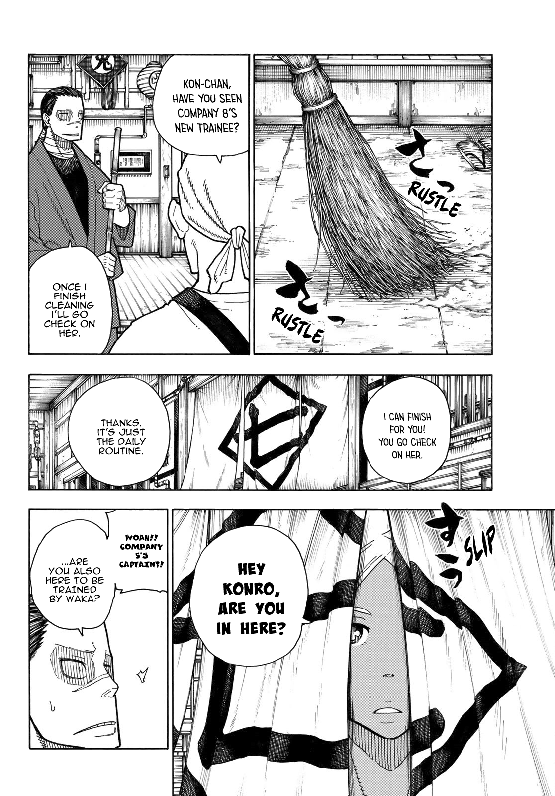 Enen no Shouboutai Chapter 169 page 8 - Chapter 169: Discipline