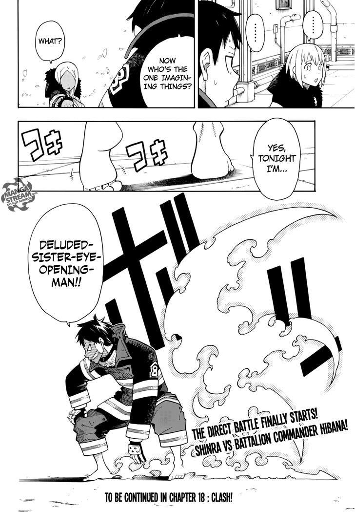Enen no Shouboutai Chapter 17 page 19 - Chapter 17