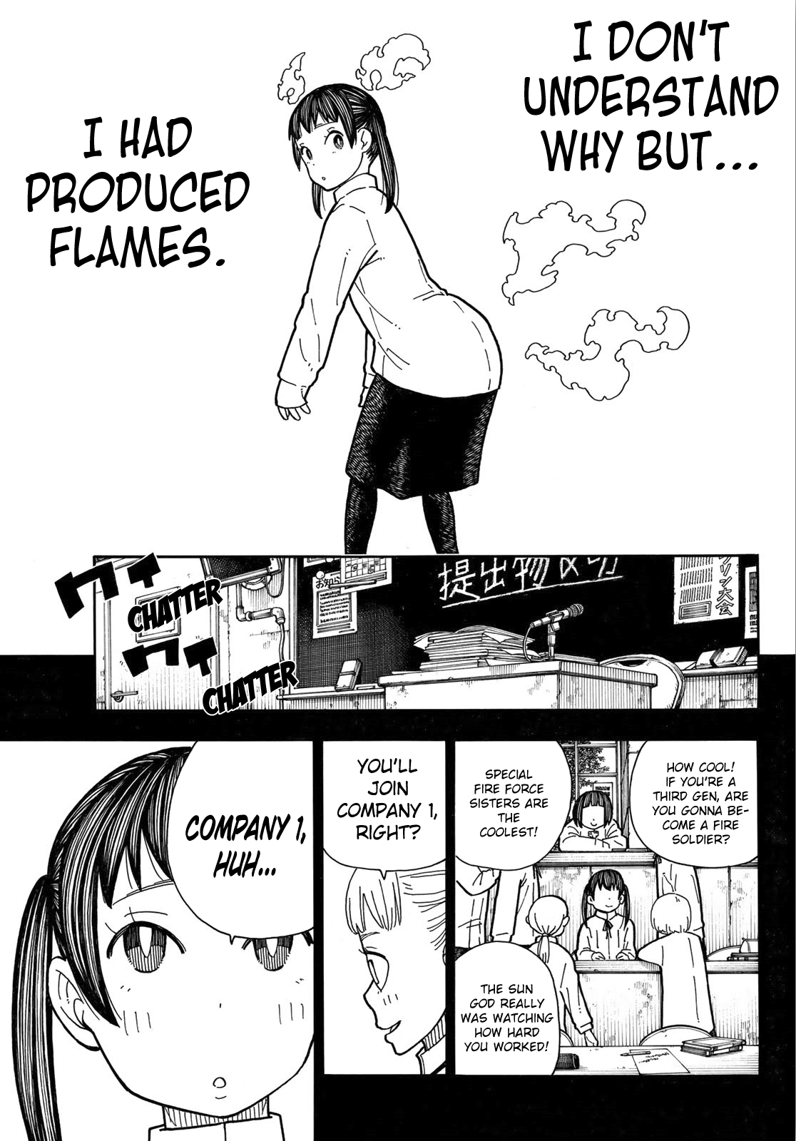 Enen no Shouboutai Chapter 170 page 13 - Chapter 170: Why Me?