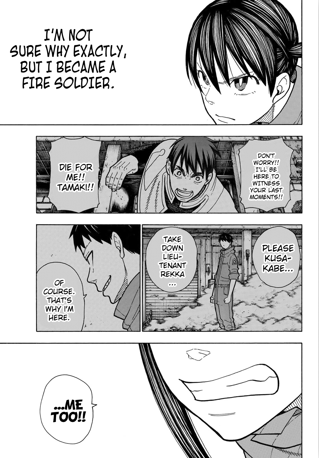 Enen no Shouboutai Chapter 170 page 17 - Chapter 170: Why Me?