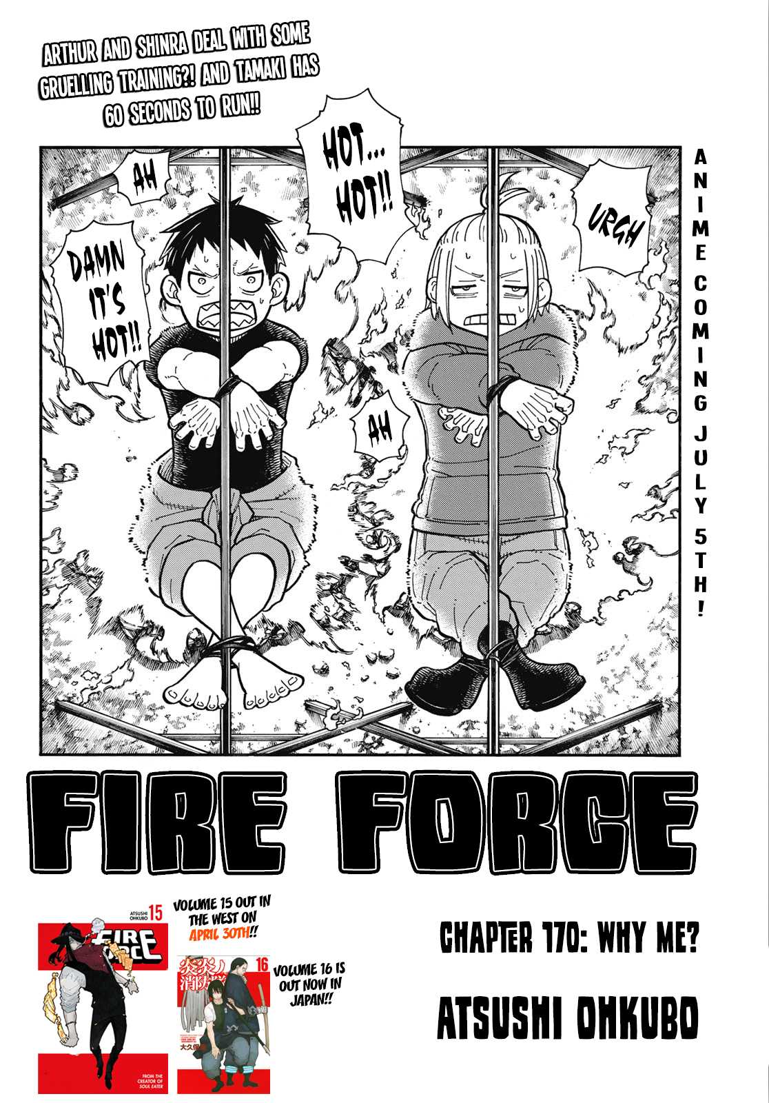 Enen no Shouboutai Chapter 170 page 4 - Chapter 170: Why Me?