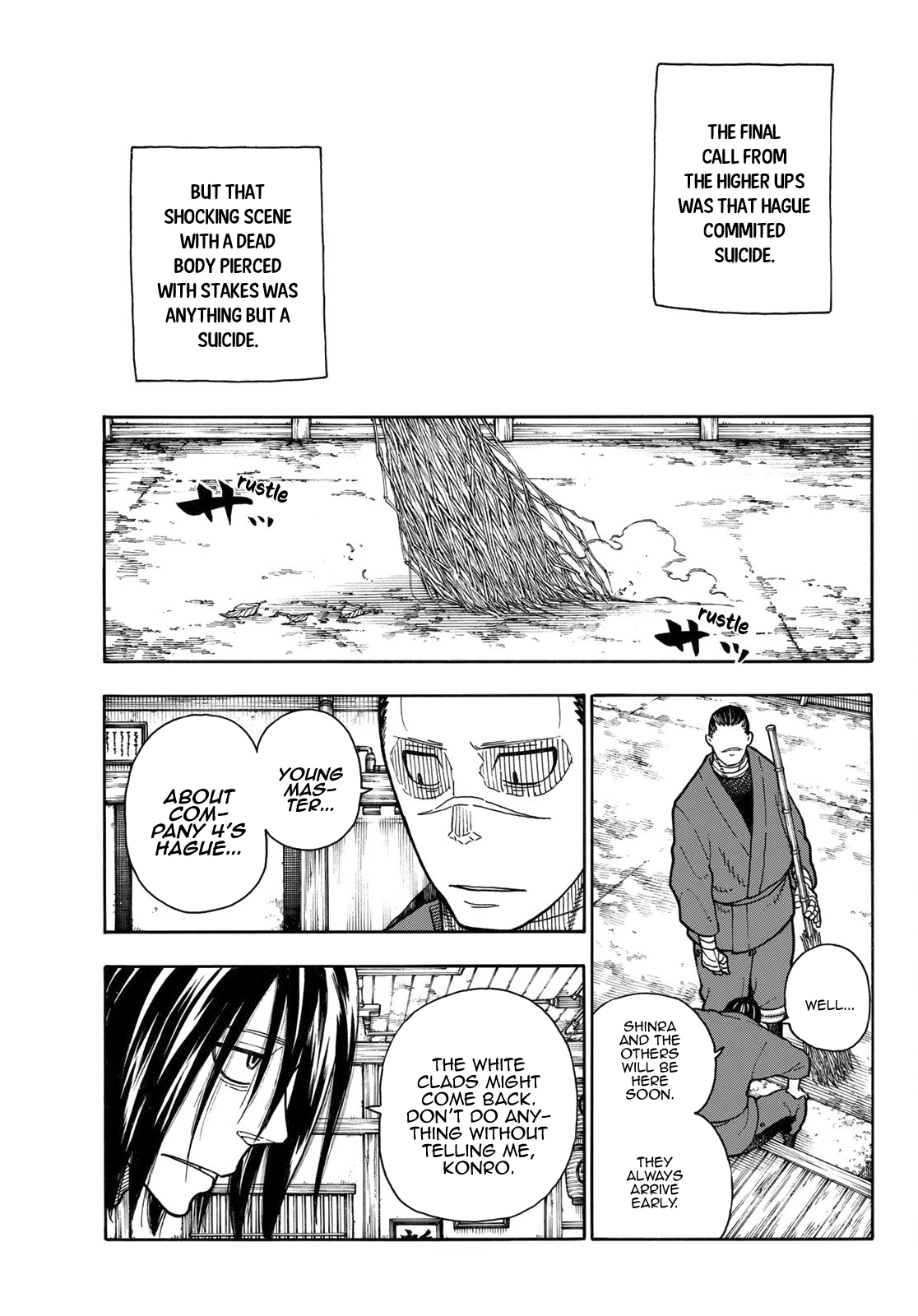 Enen no Shouboutai Chapter 174 page 14 - Chapter 174: Omen of Upheaval