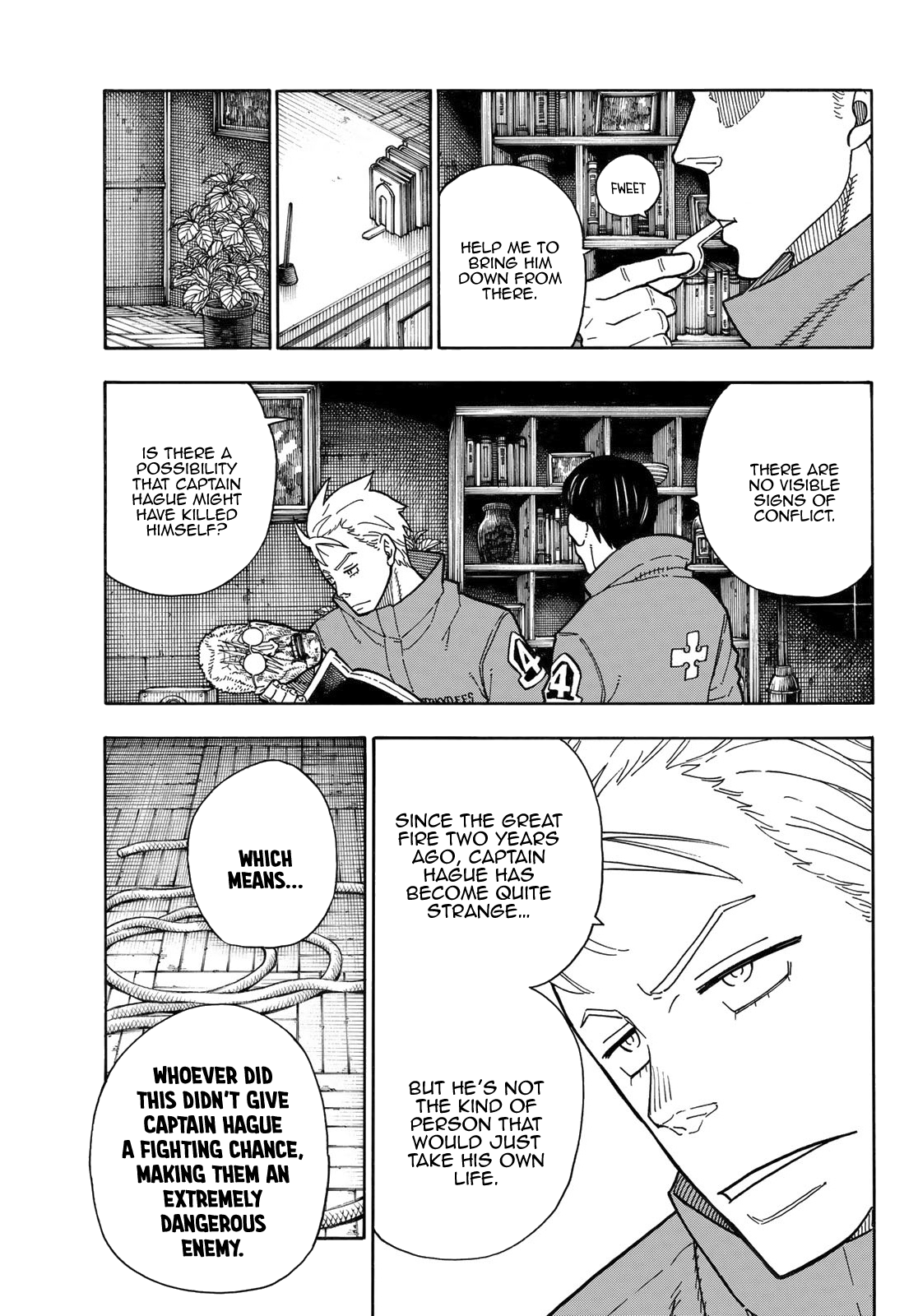 Enen no Shouboutai Chapter 174 page 6 - Chapter 174: Omen of Upheaval