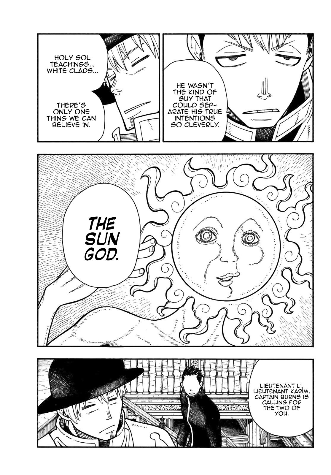 Enen no Shouboutai Chapter 175 page 10 - Chapter 175: Nexus of Belief