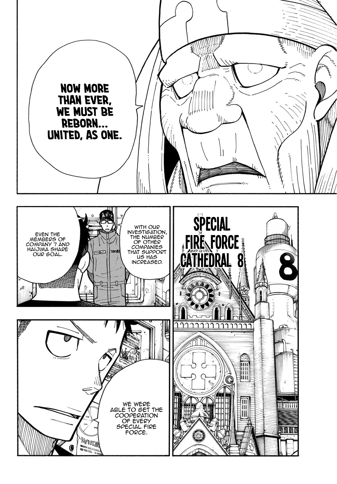 Enen no Shouboutai Chapter 175 page 13 - Chapter 175: Nexus of Belief