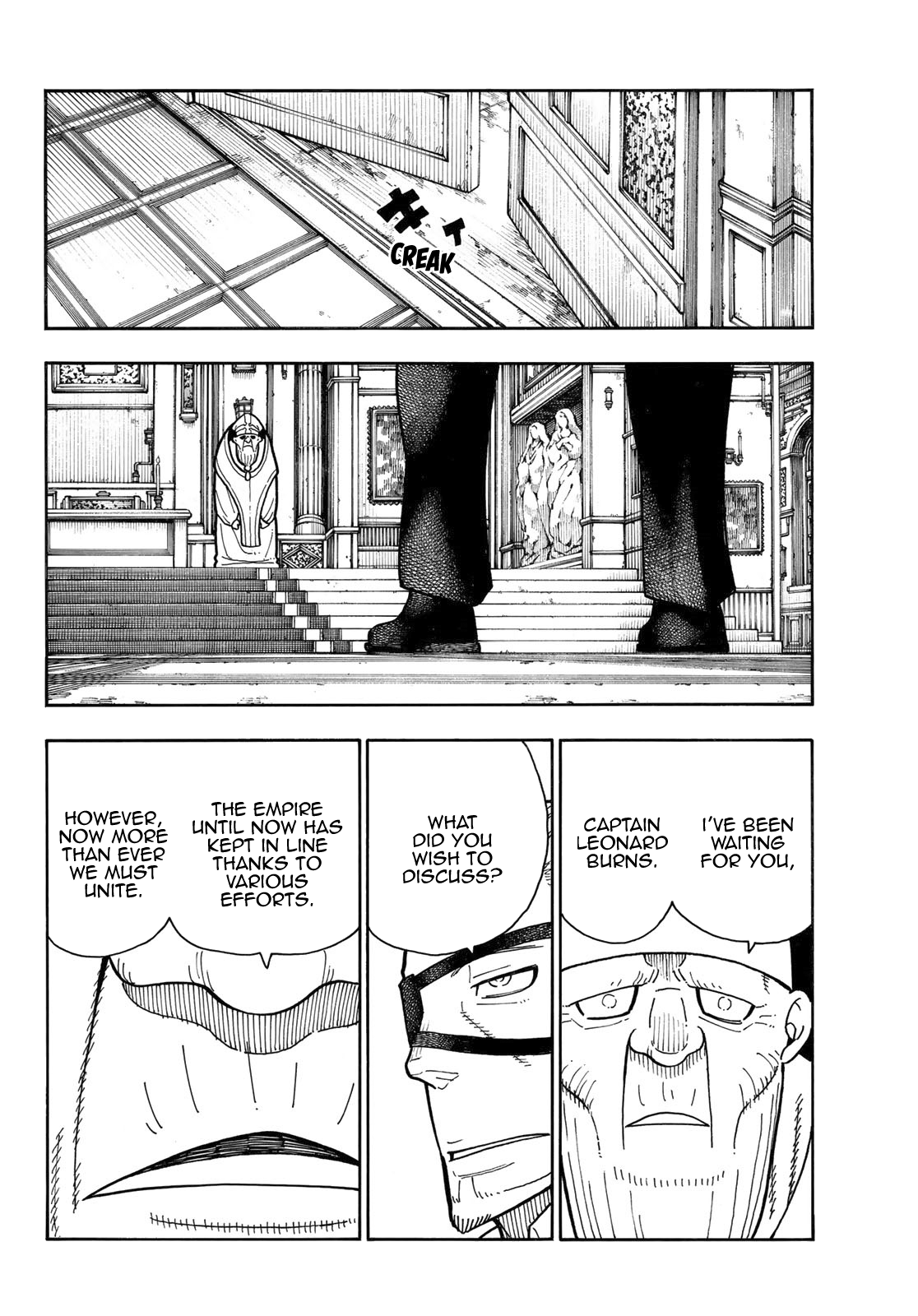 Enen no Shouboutai Chapter 175 page 15 - Chapter 175: Nexus of Belief
