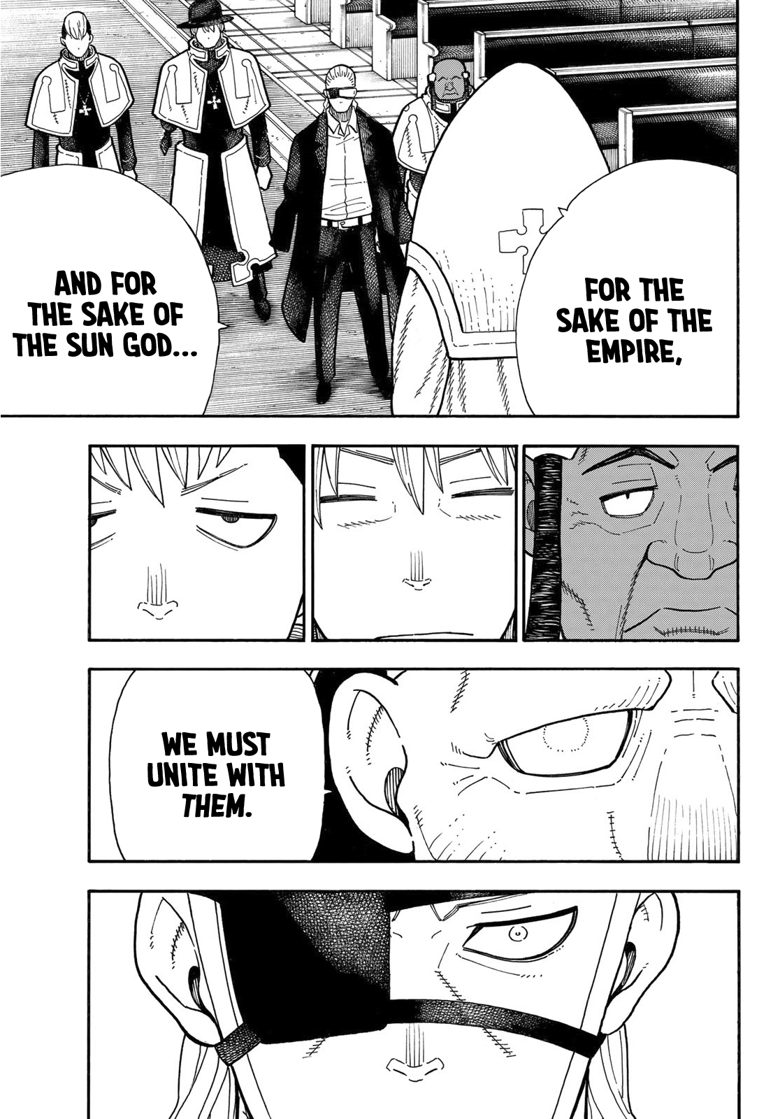 Enen no Shouboutai Chapter 175 page 16 - Chapter 175: Nexus of Belief
