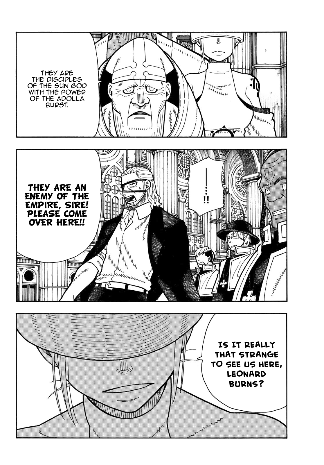 Enen no Shouboutai Chapter 175 page 18 - Chapter 175: Nexus of Belief
