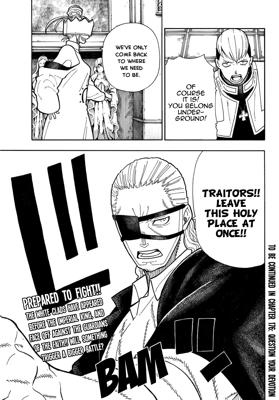 Enen no Shouboutai Chapter 175 page 19 - Chapter 175: Nexus of Belief