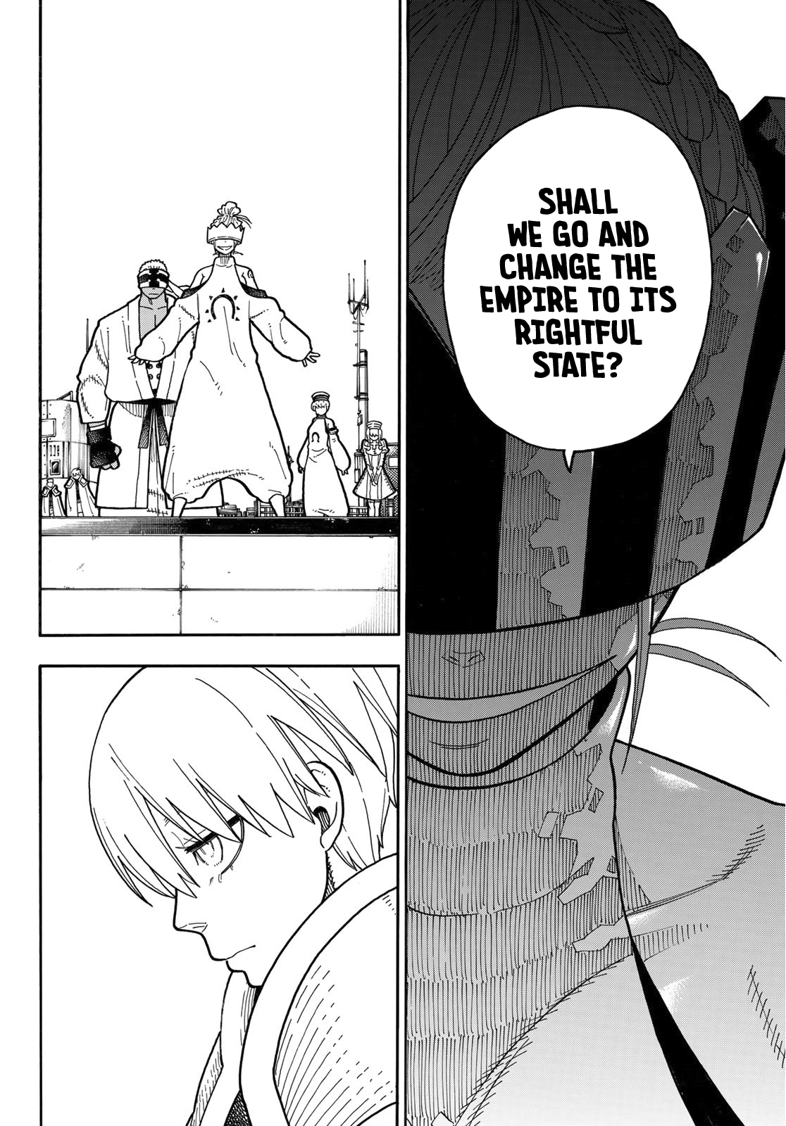 Enen no Shouboutai Chapter 175 page 3 - Chapter 175: Nexus of Belief