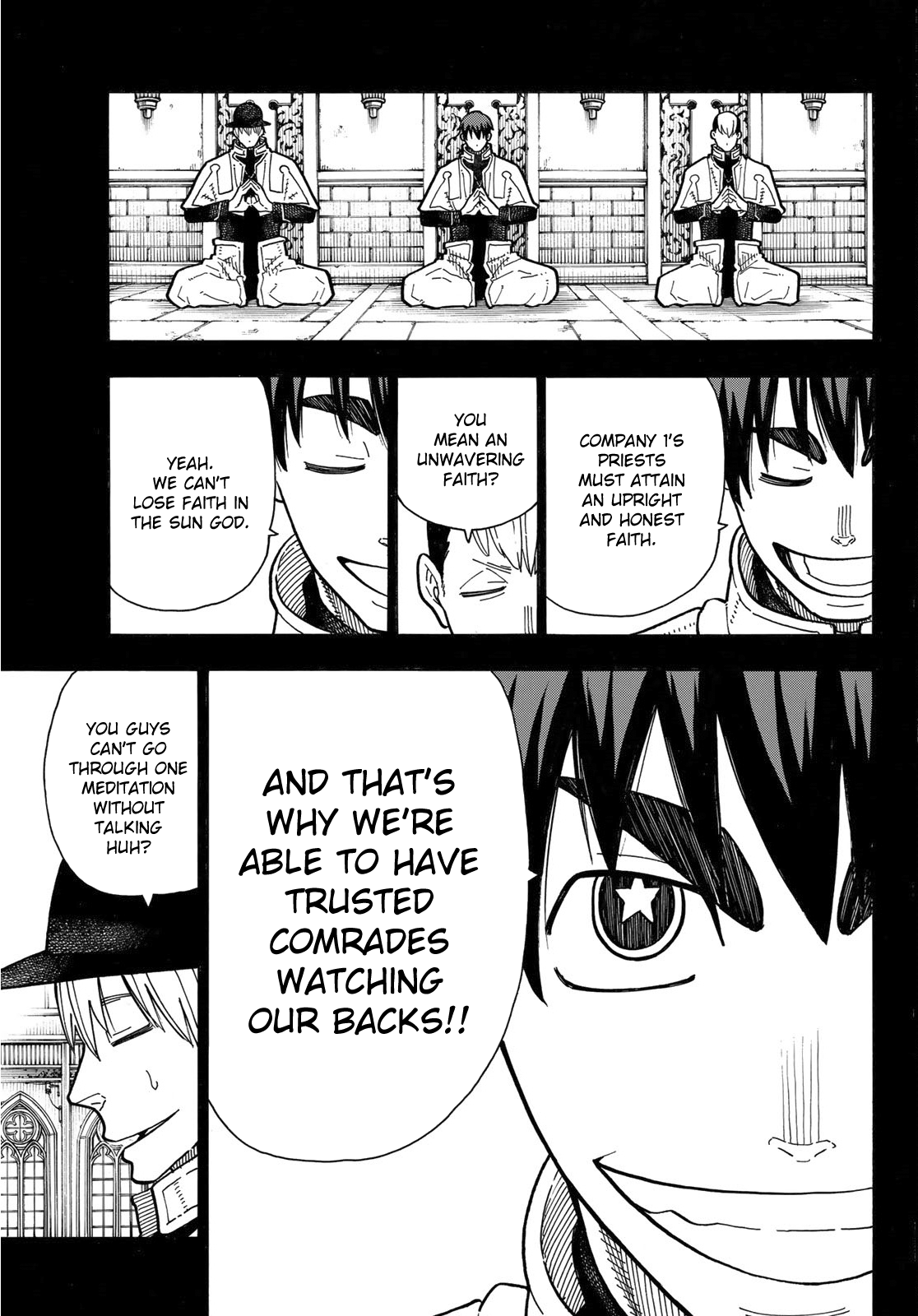 Enen no Shouboutai Chapter 175 page 6 - Chapter 175: Nexus of Belief