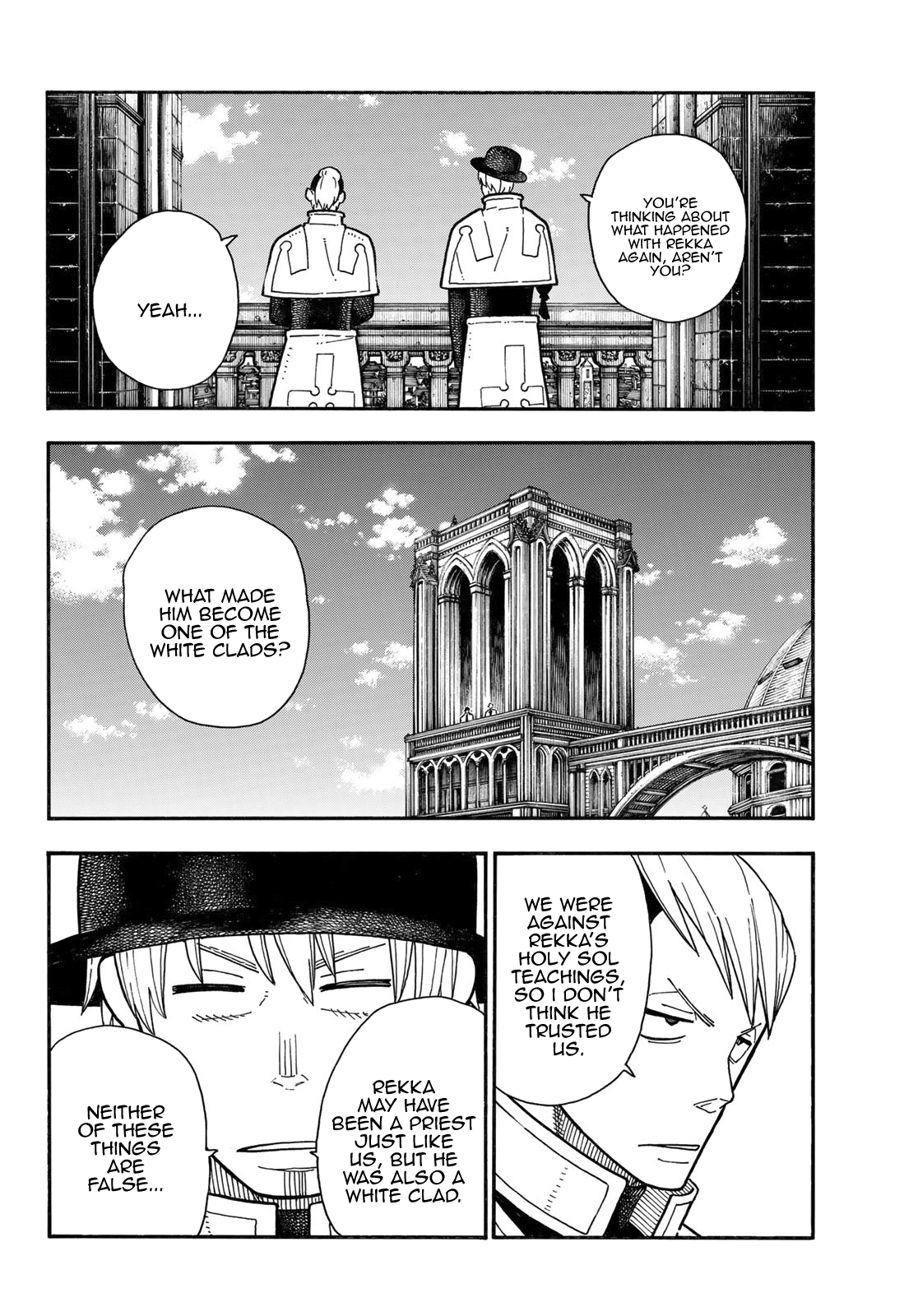 Enen no Shouboutai Chapter 175 page 9 - Chapter 175: Nexus of Belief