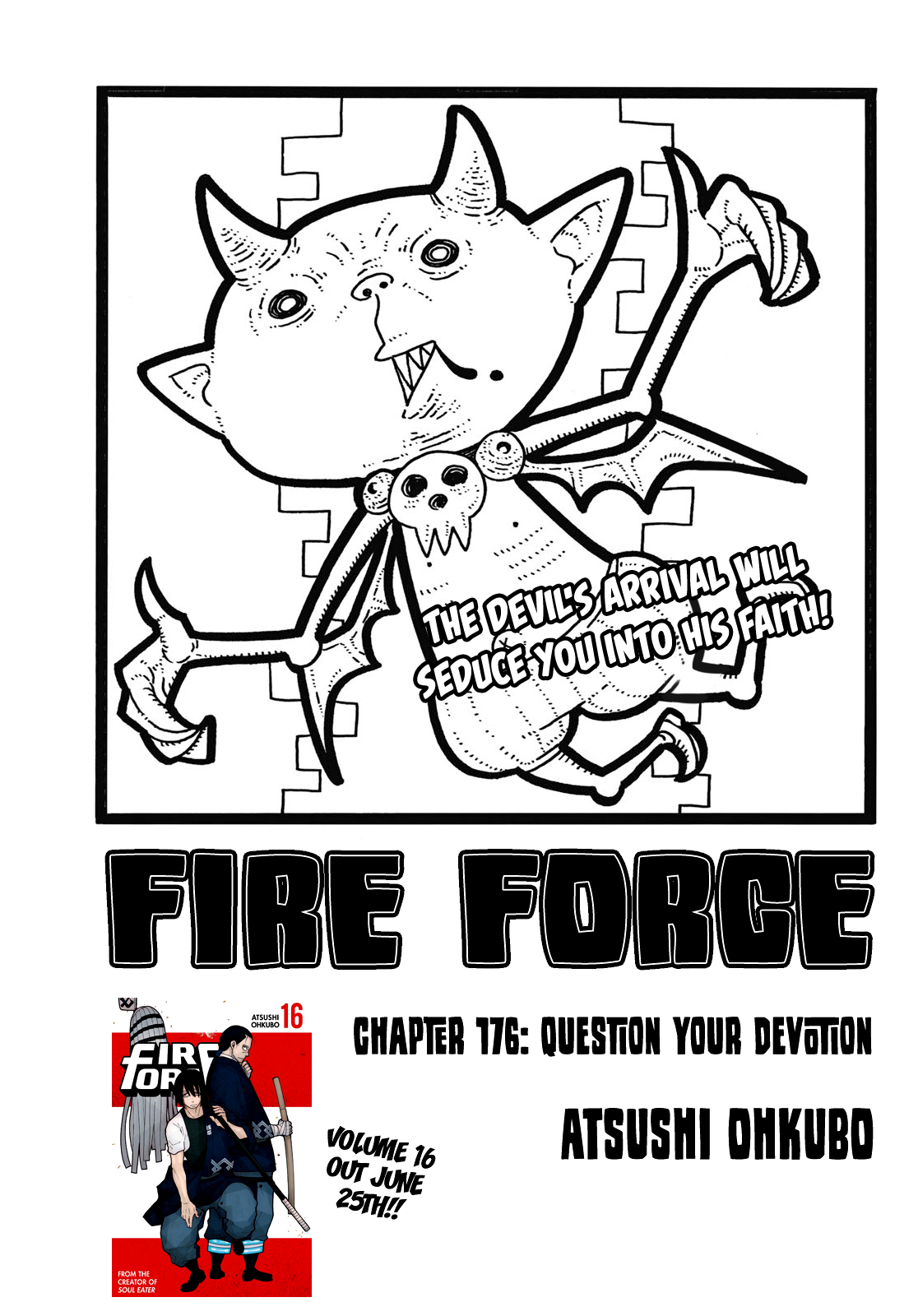 Enen no Shouboutai Chapter 176 page 1 - Chapter 176: Question Your Devotion