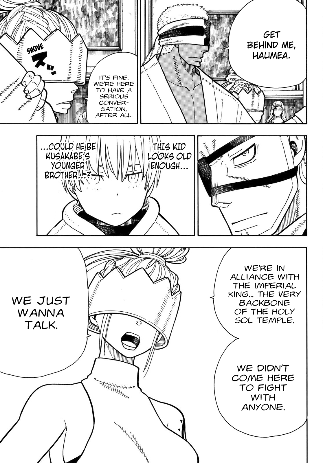 Enen no Shouboutai Chapter 176 page 4 - Chapter 176: Question Your Devotion
