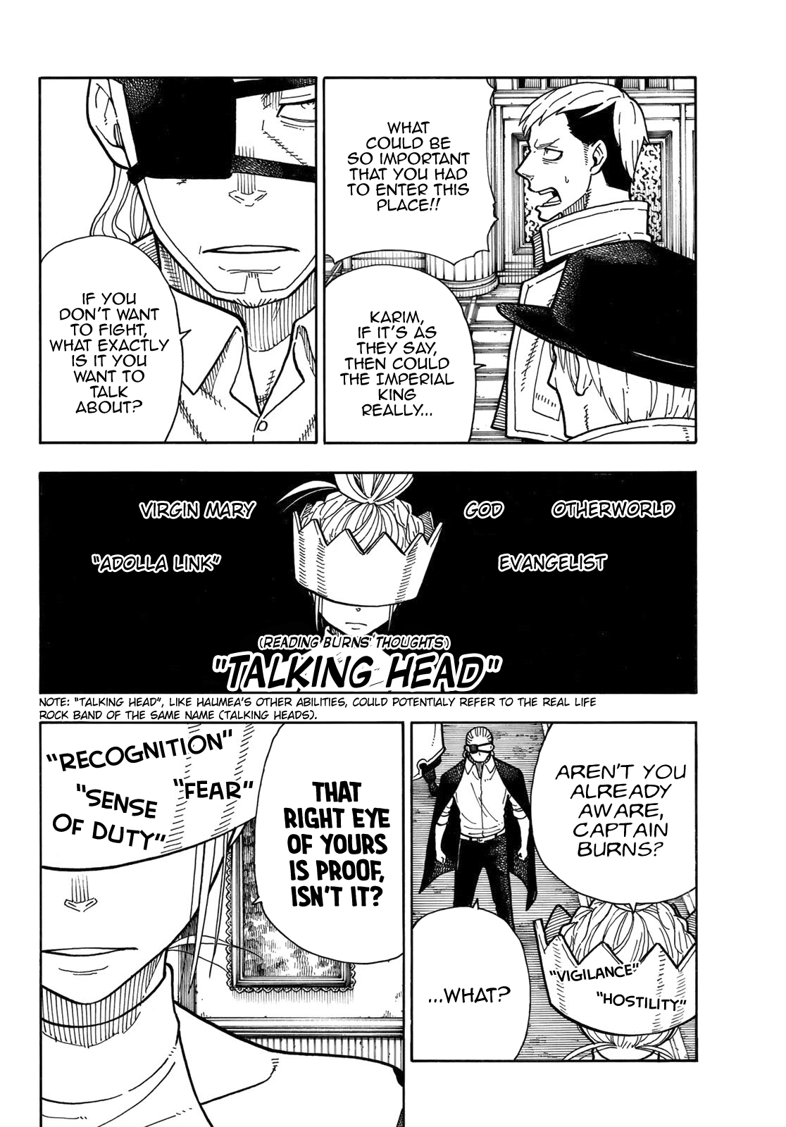 Enen no Shouboutai Chapter 176 page 5 - Chapter 176: Question Your Devotion