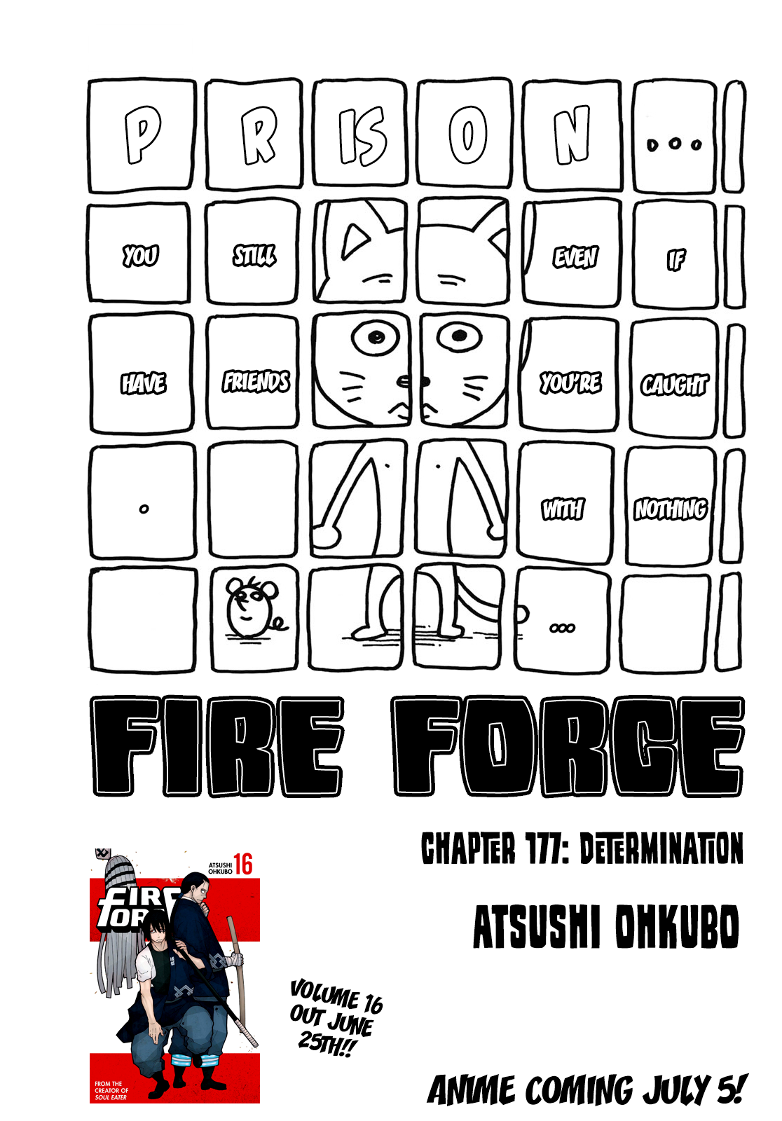 Enen no Shouboutai Chapter 177 page 1 - Chapter 177: Determination