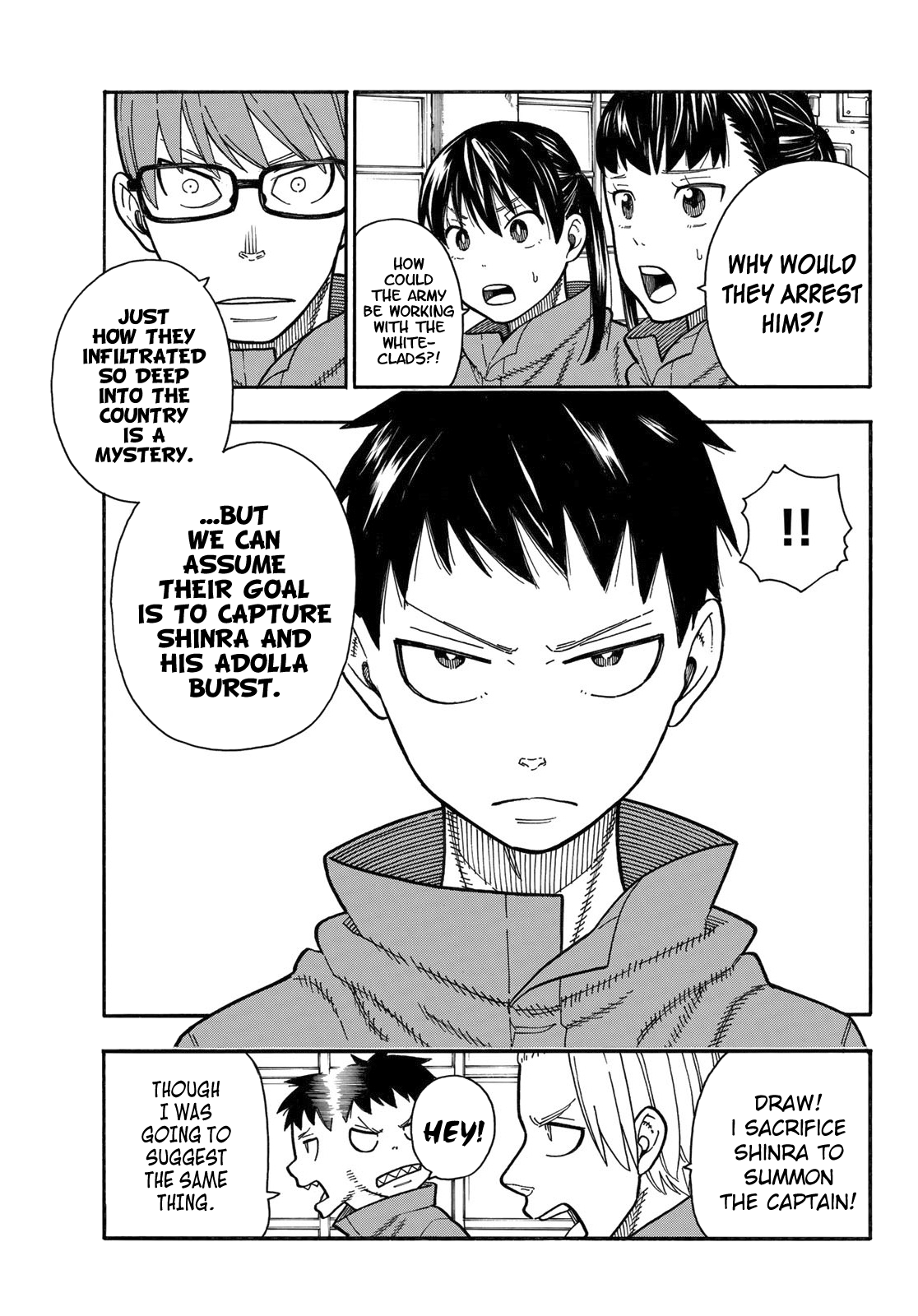 Enen no Shouboutai Chapter 177 page 10 - Chapter 177: Determination