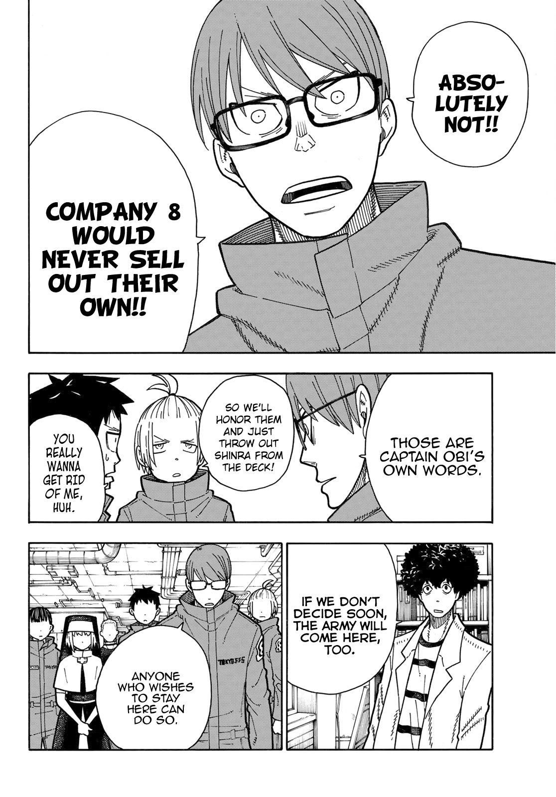 Enen no Shouboutai Chapter 177 page 11 - Chapter 177: Determination