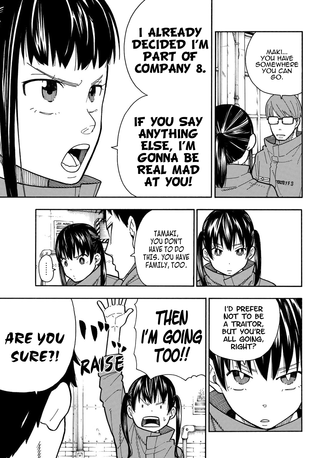 Enen no Shouboutai Chapter 177 page 15 - Chapter 177: Determination