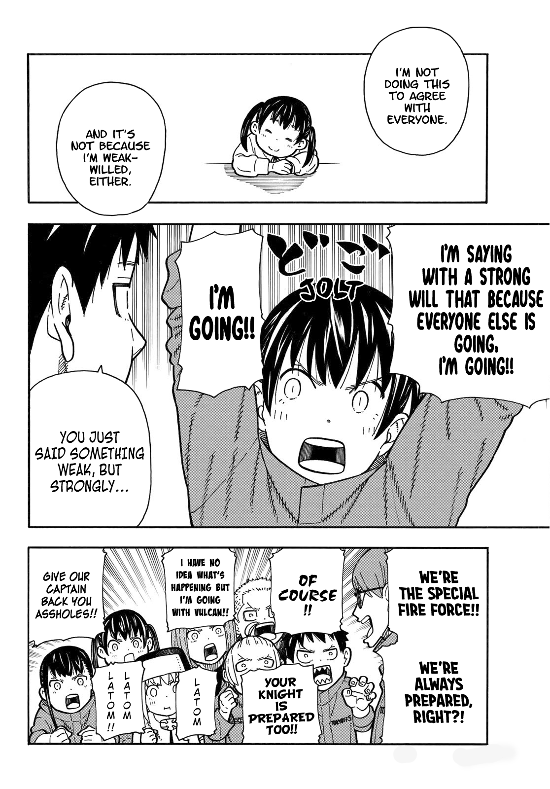 Enen no Shouboutai Chapter 177 page 16 - Chapter 177: Determination