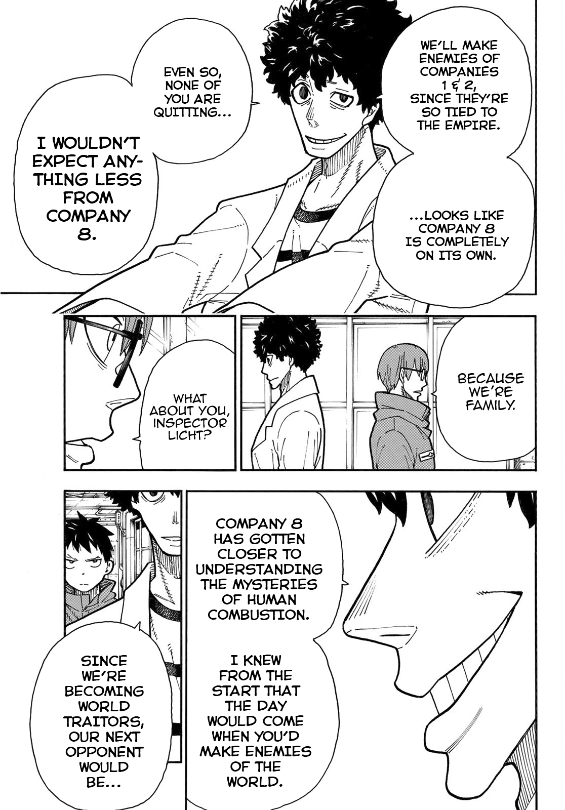 Enen no Shouboutai Chapter 177 page 17 - Chapter 177: Determination