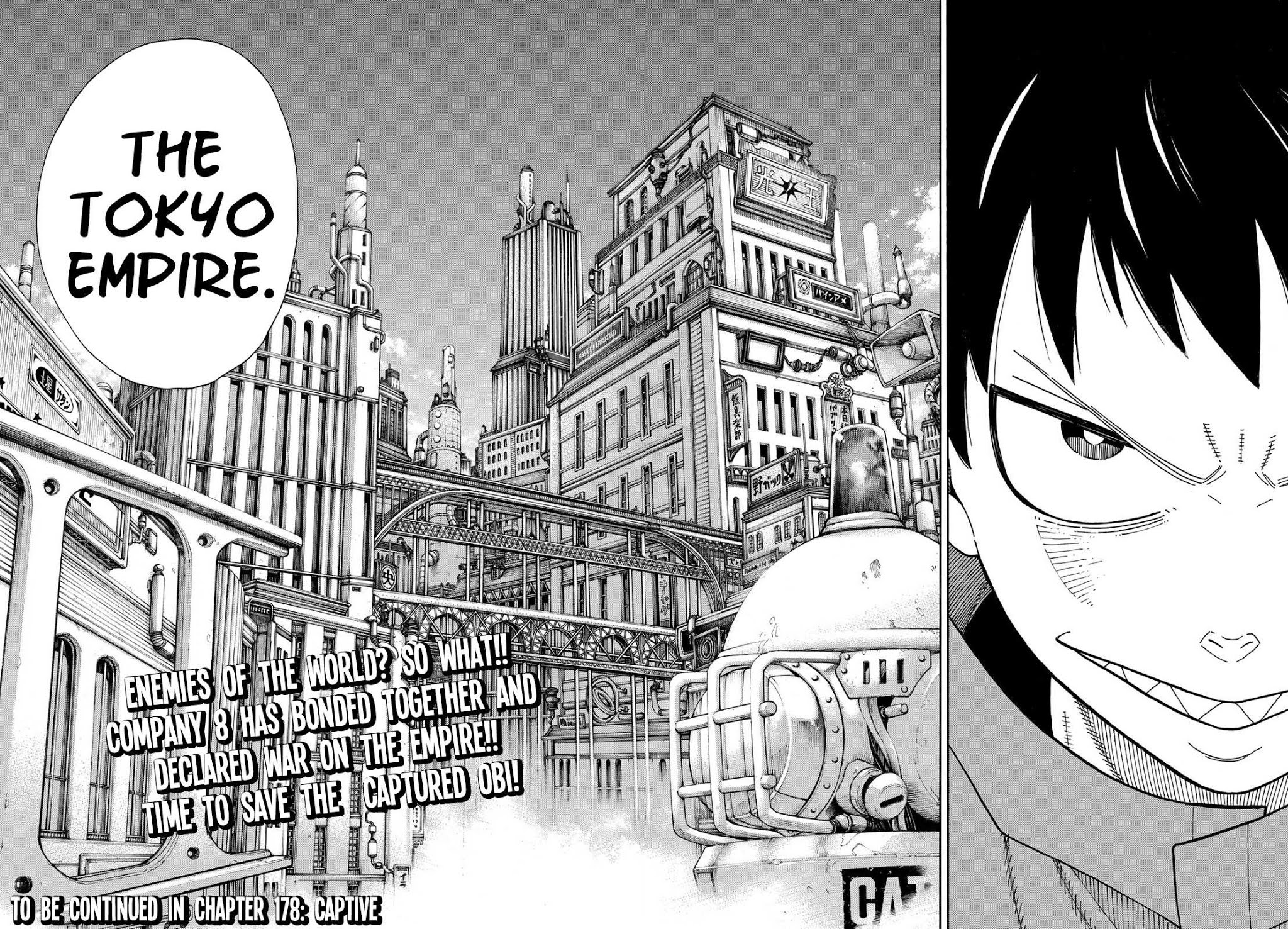 Enen no Shouboutai Chapter 177 page 18 - Chapter 177: Determination