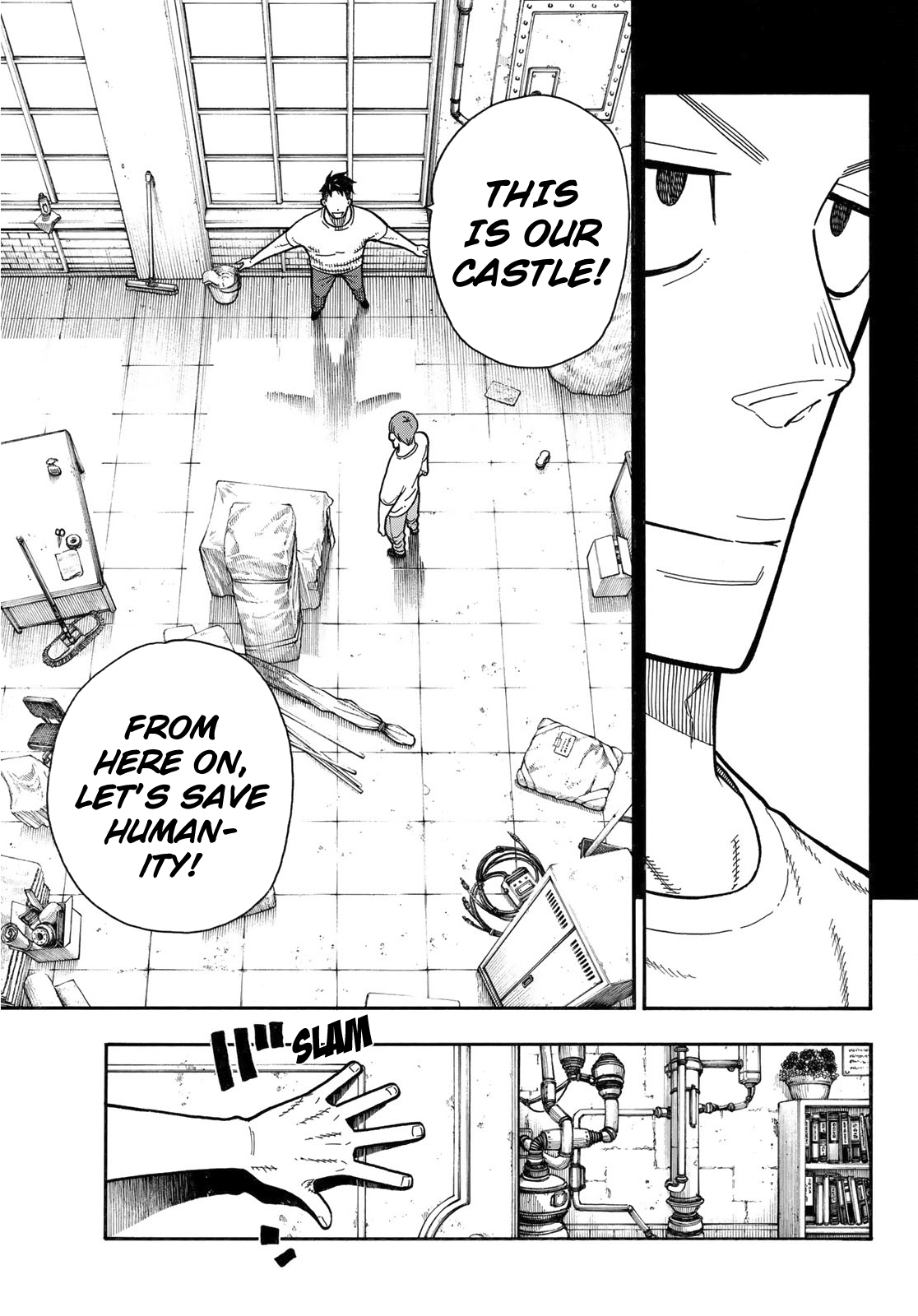 Enen no Shouboutai Chapter 177 page 8 - Chapter 177: Determination