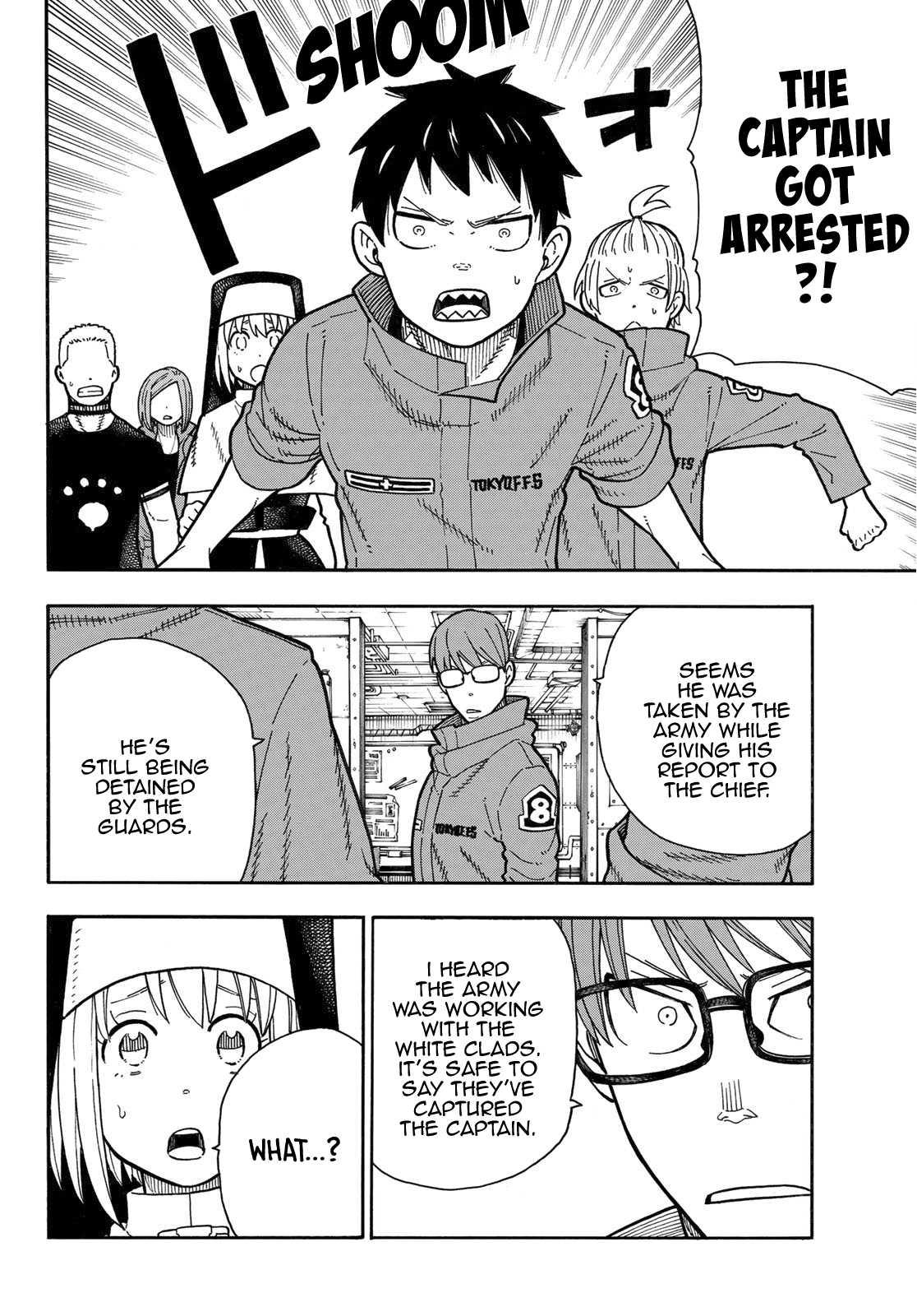 Enen no Shouboutai Chapter 177 page 9 - Chapter 177: Determination
