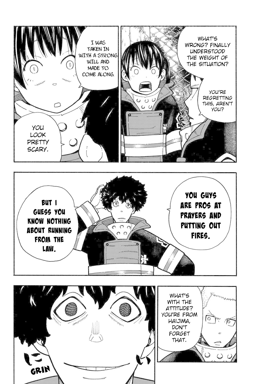 Enen no Shouboutai Chapter 178 page 14 - Chapter 178: Captive