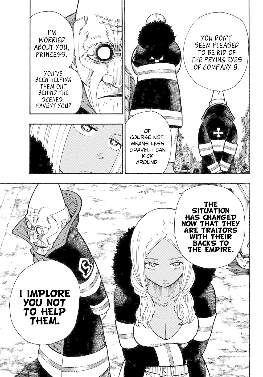Enen no Shouboutai Chapter 178 page 9 - Chapter 178: Captive
