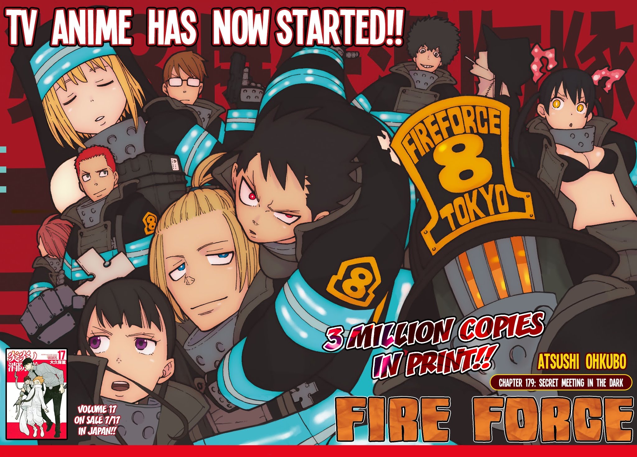Enen no Shouboutai Chapter 179 page 1 - Chapter 179: Secret Meeting in the Dark
