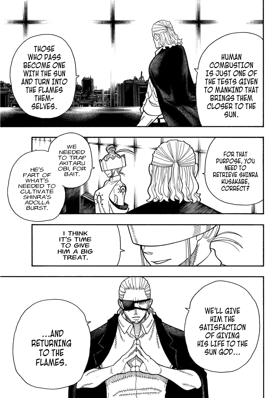 Enen no Shouboutai Chapter 179 page 17 - Chapter 179: Secret Meeting in the Dark