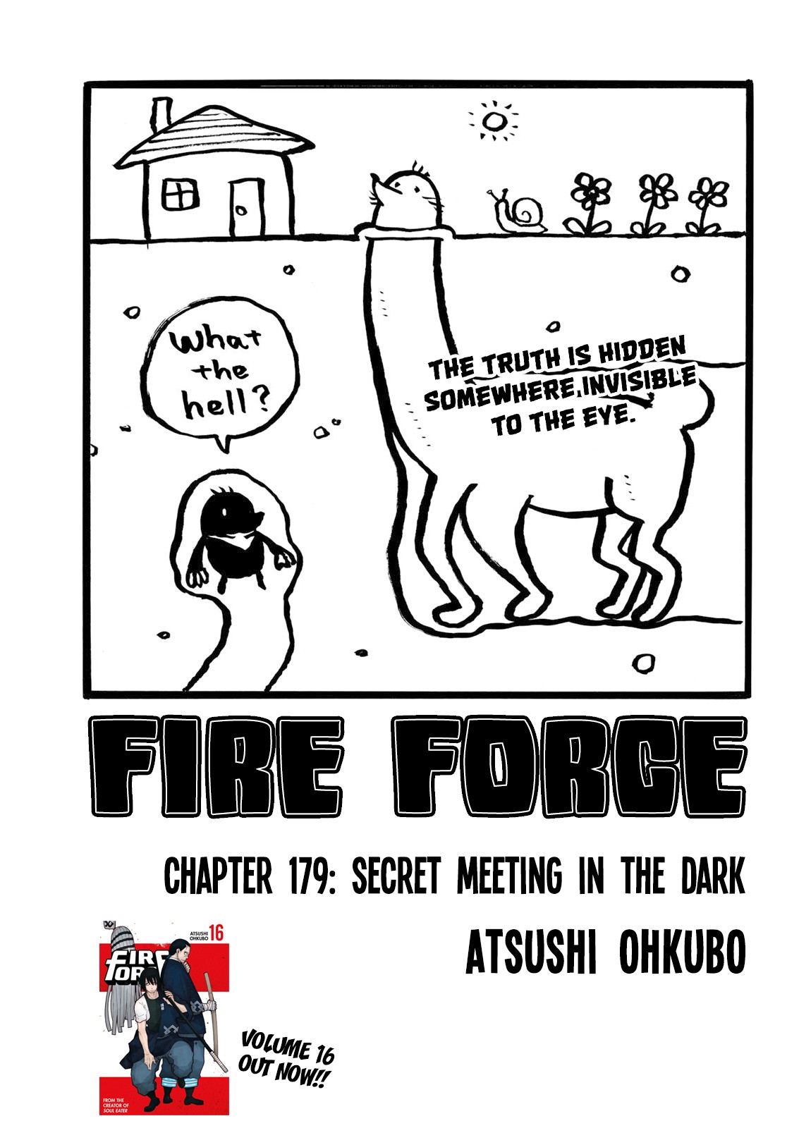 Enen no Shouboutai Chapter 179 page 3 - Chapter 179: Secret Meeting in the Dark