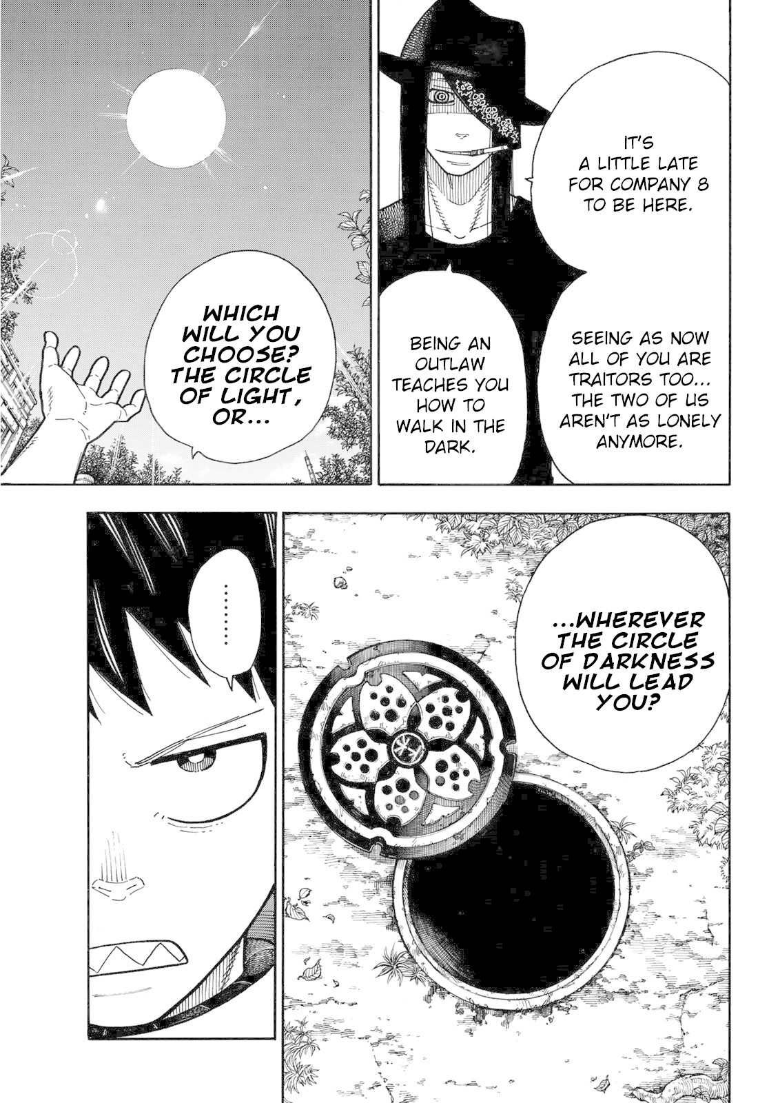 Enen no Shouboutai Chapter 179 page 5 - Chapter 179: Secret Meeting in the Dark