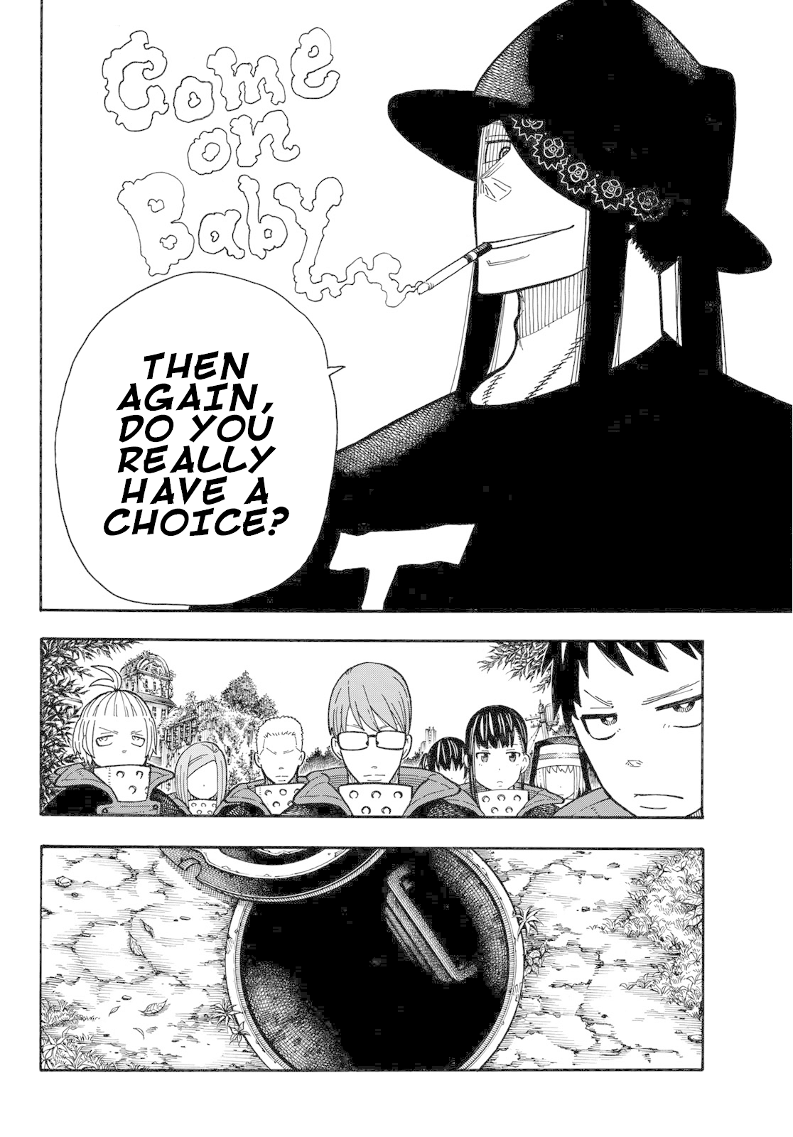 Enen no Shouboutai Chapter 179 page 6 - Chapter 179: Secret Meeting in the Dark