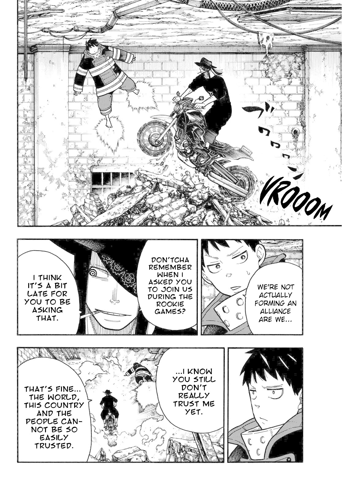 Enen no Shouboutai Chapter 180 page 10 - Chapter 180: The Butchers