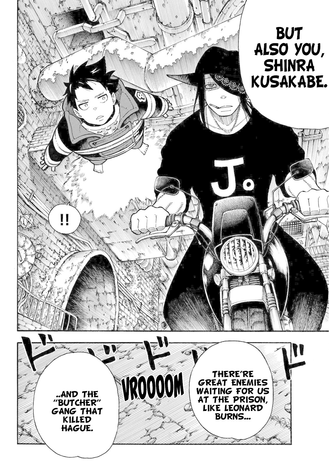 Enen no Shouboutai Chapter 180 page 12 - Chapter 180: The Butchers