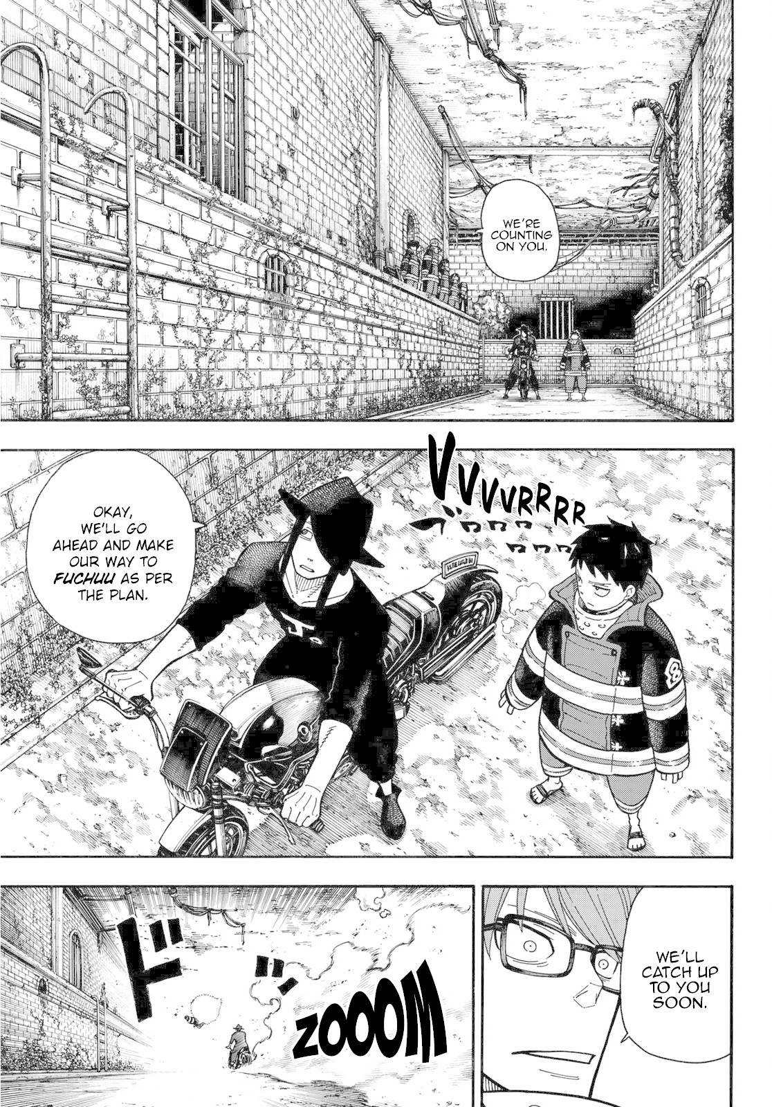 Enen no Shouboutai Chapter 180 page 5 - Chapter 180: The Butchers