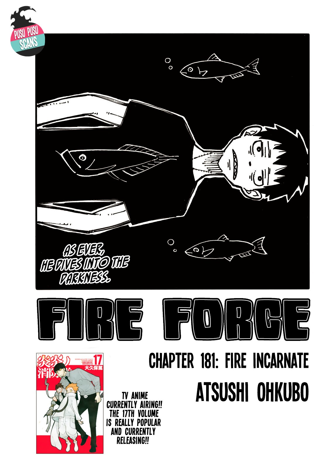 Enen no Shouboutai Chapter 181 page 1 - Chapter 181: Fire Incarnate