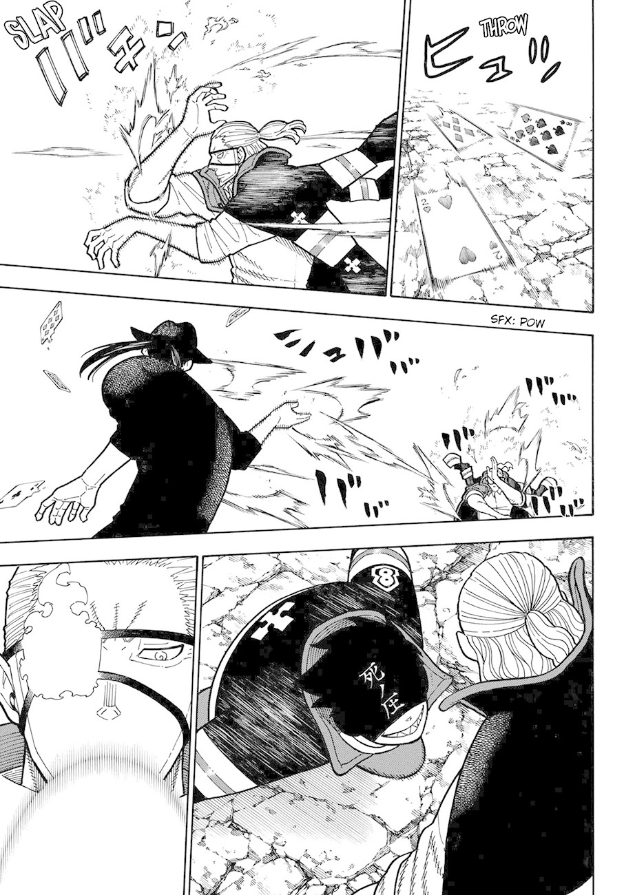 Enen no Shouboutai Chapter 182 page 10 - Chapter 182: Death and Flames