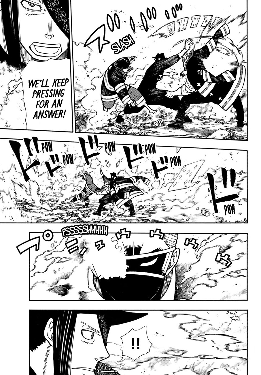 Enen no Shouboutai Chapter 182 page 12 - Chapter 182: Death and Flames