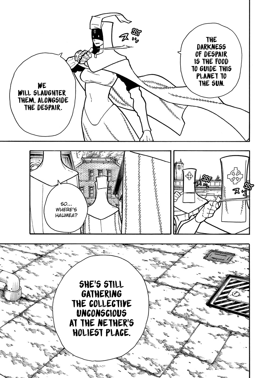 Enen no Shouboutai Chapter 182 page 18 - Chapter 182: Death and Flames
