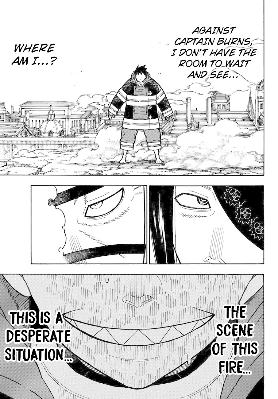 Enen no Shouboutai Chapter 182 page 4 - Chapter 182: Death and Flames