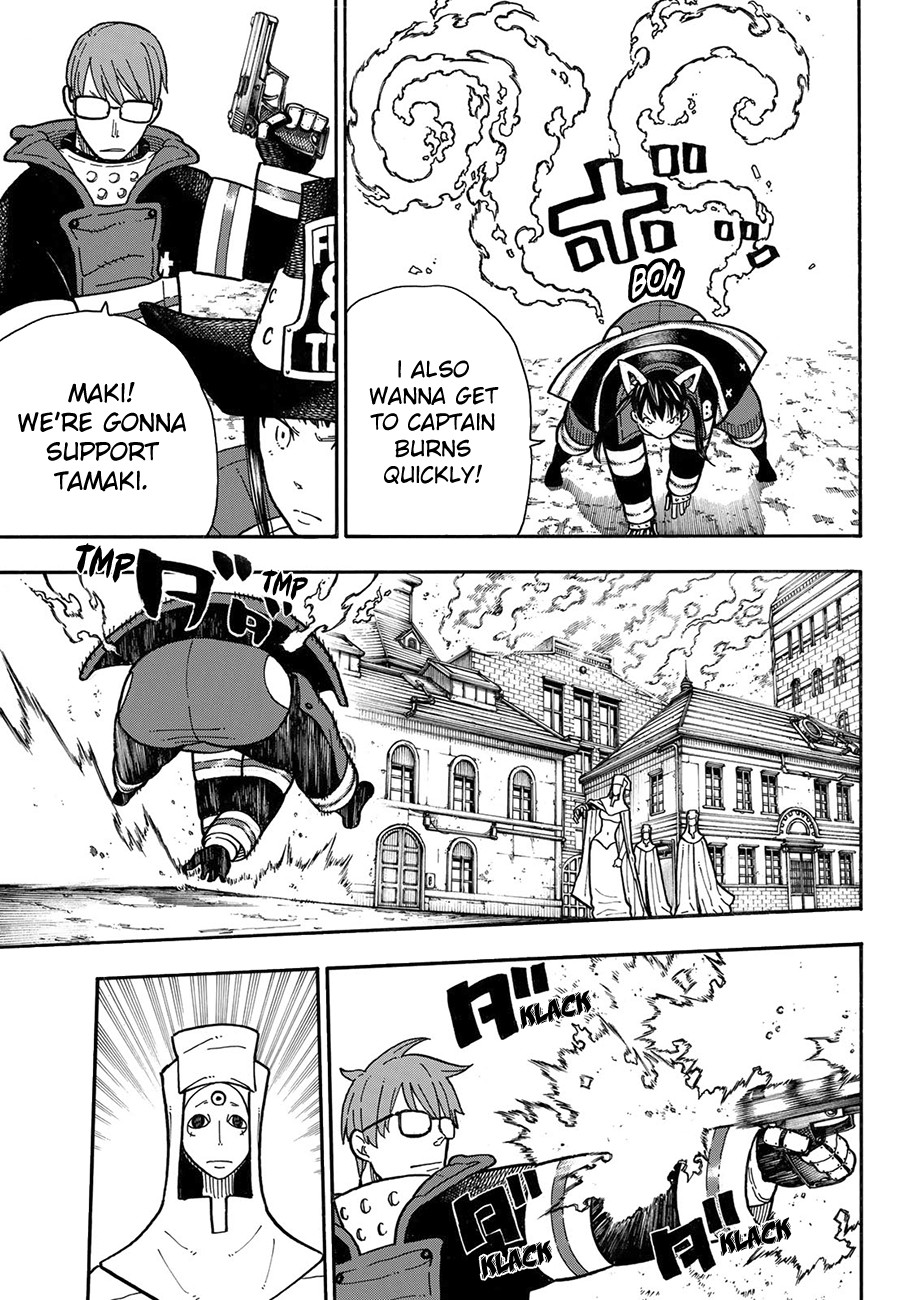 Enen no Shouboutai Chapter 183 page 14 - Chapter 183: Strike the Gold