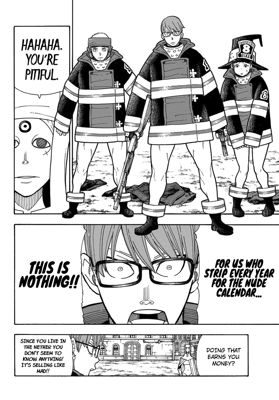 Enen no Shouboutai Chapter 184 page 17 - Chapter 184: Gold's Secrets
