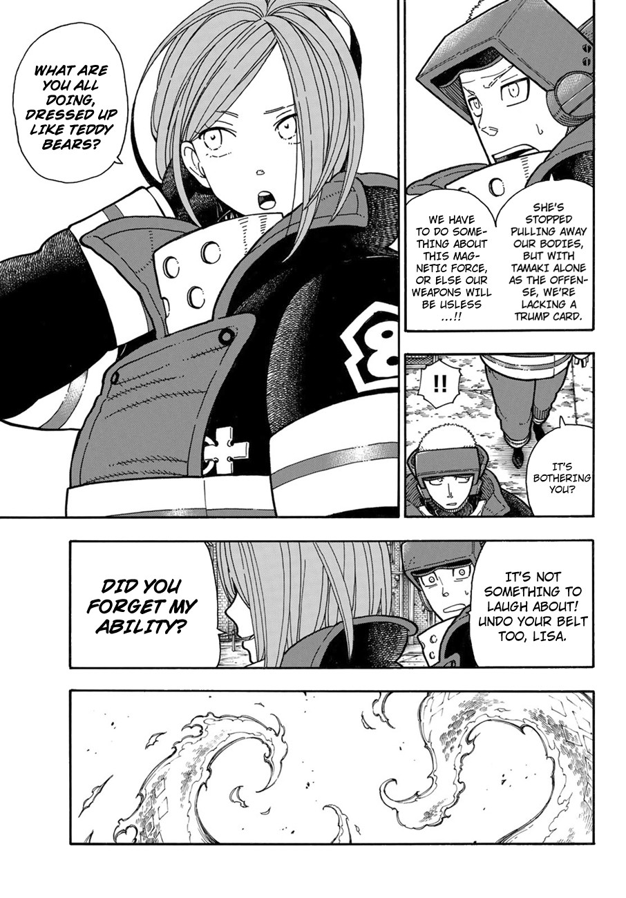 Enen no Shouboutai Chapter 184 page 18 - Chapter 184: Gold's Secrets
