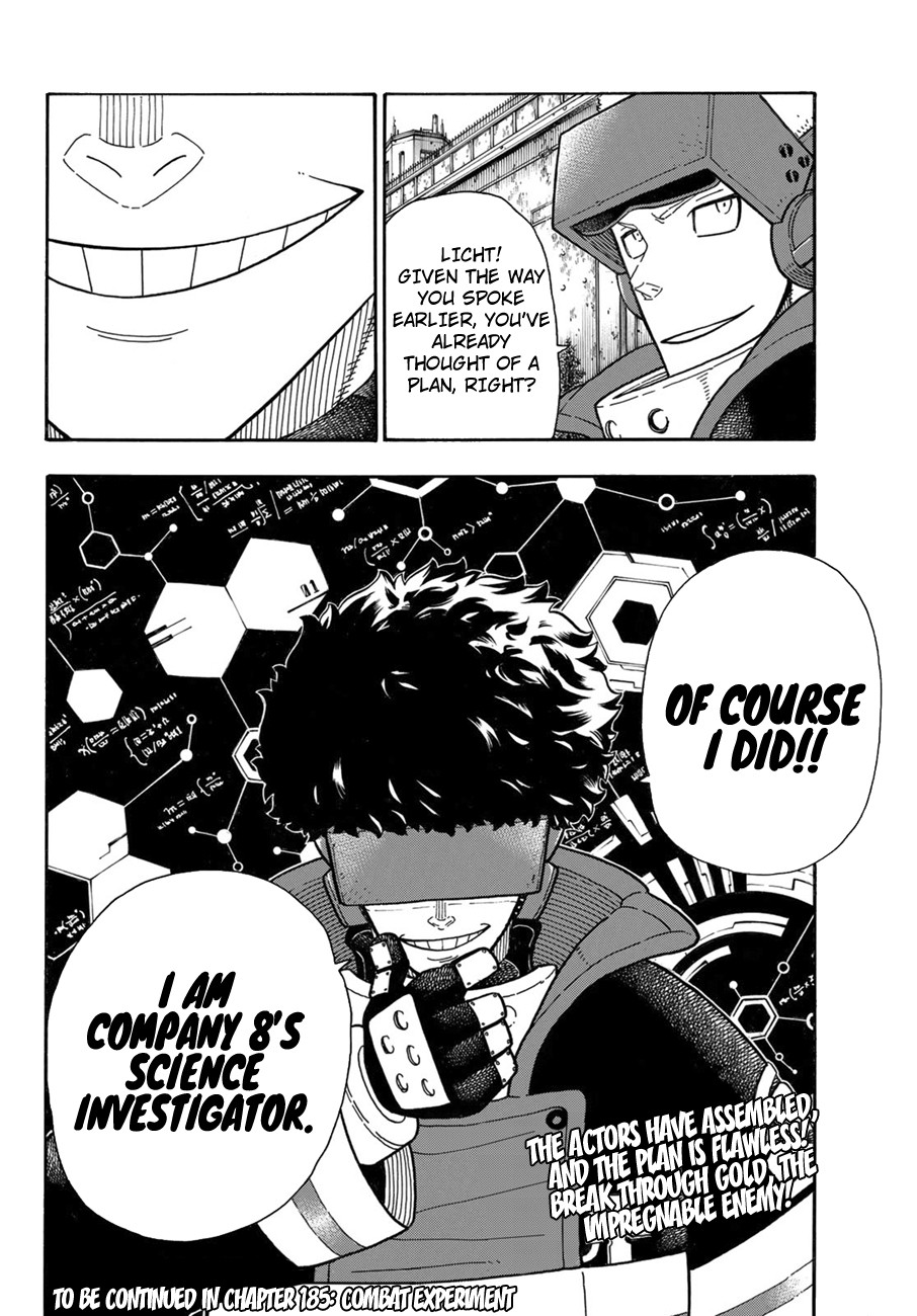 Enen no Shouboutai Chapter 184 page 21 - Chapter 184: Gold's Secrets